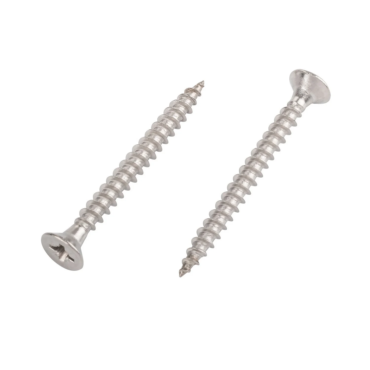 Homebase Stainless Steel Single Thread Screw 5 X 50mm 100 Pack