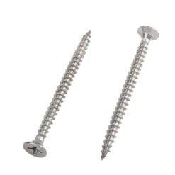 Homebase Stainless Steel Single Thread Screw 5 X 65mm 25 Pack