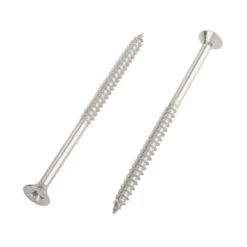 Homebase Stainless Steel Single Thread Screw 6 X 100mm 25 Pack