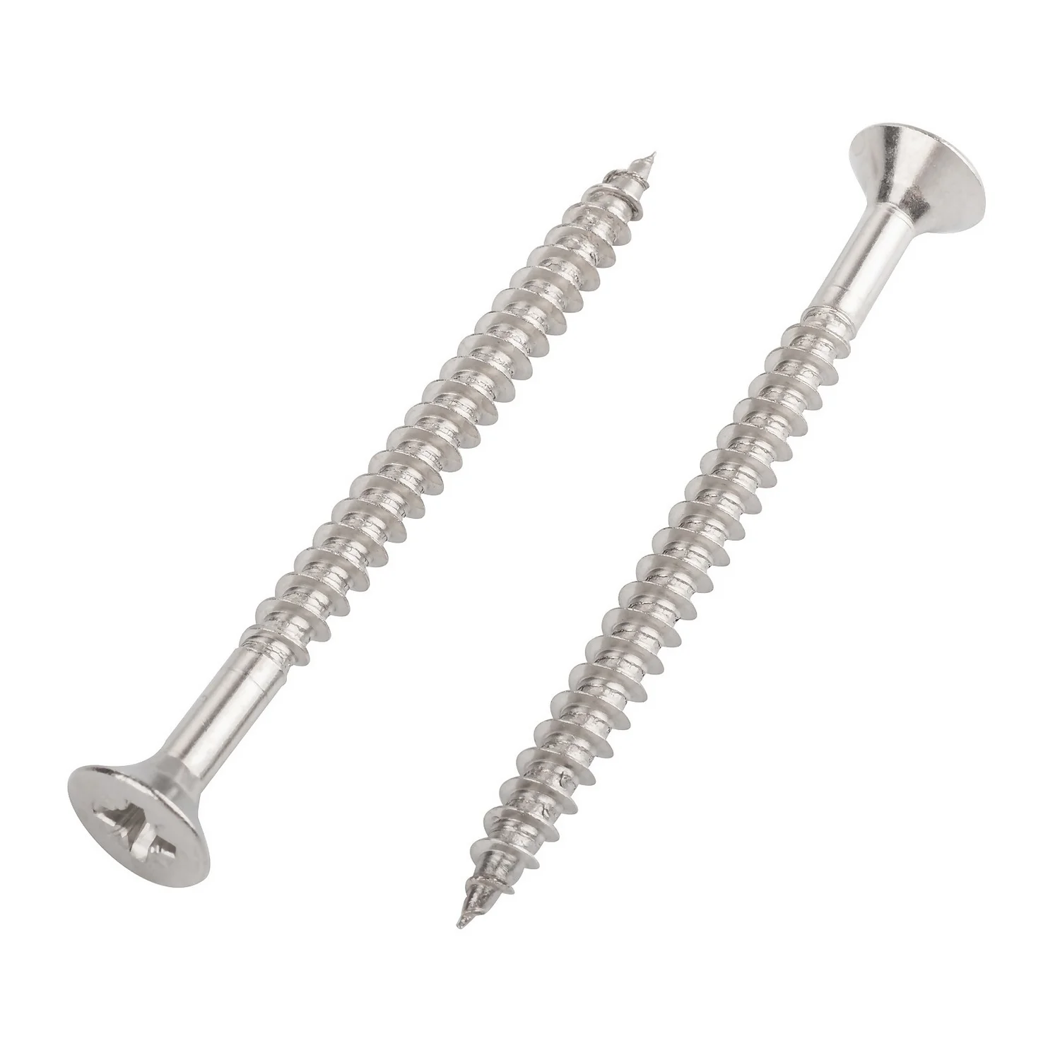 Homebase Stainless Steel Single Thread Screw 6 X 75mm 25 Pack