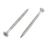 Homebase Stainless Steel Single Thread Screw 5 X 75mm 100 Pack