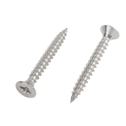 Homebase Stainless Steel Single Thread Screw 6 X 50mm 25 Pack