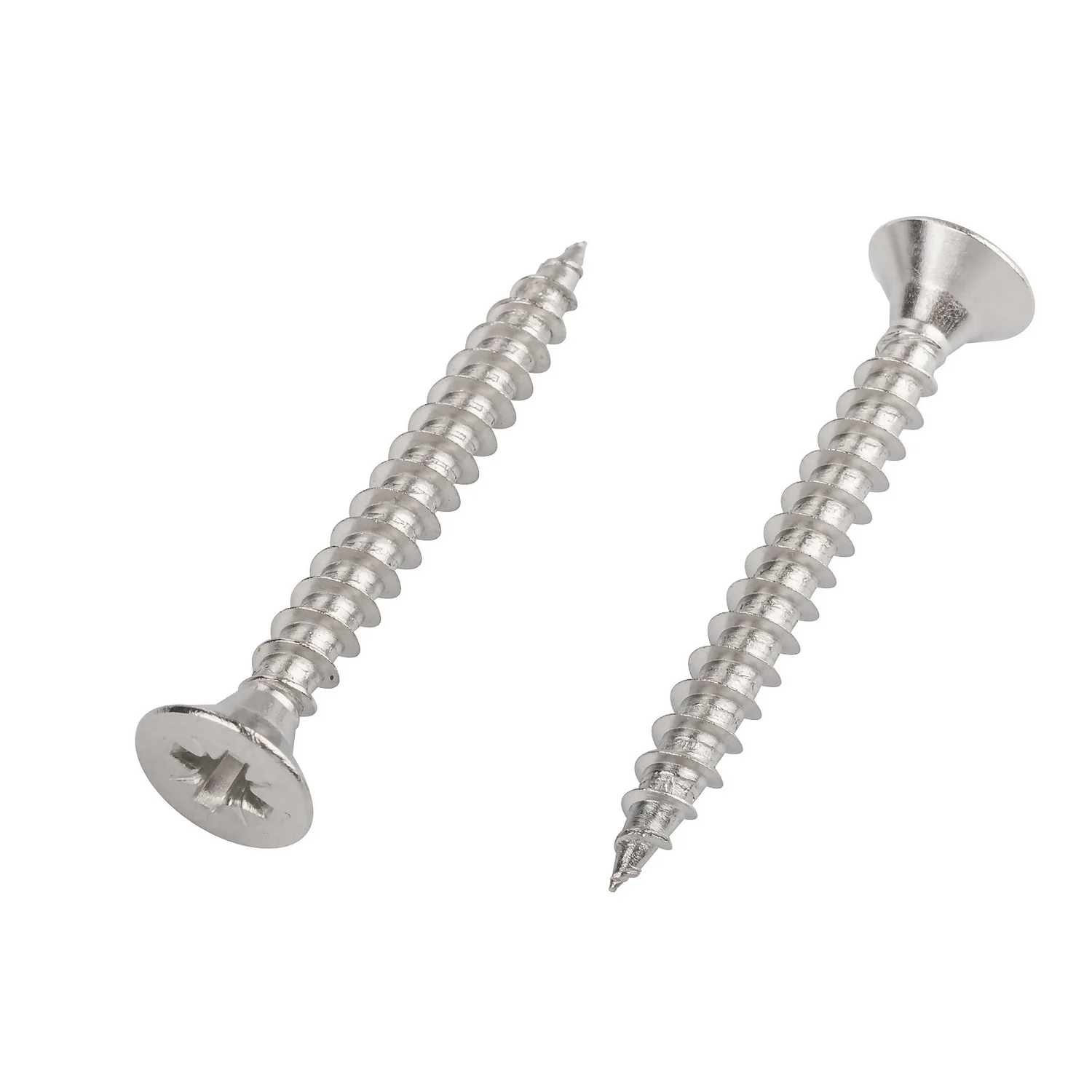 Homebase Stainless Steel Single Thread Screw 6 X 50mm 25 Pack