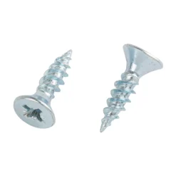 Homebase Zinc Plated Twin Thread Screw 4 X 20mm 25 Pack