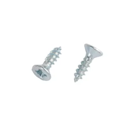 Homebase Zinc Plated Twin Thread Screw 3.5 X 12mm 100 Pack