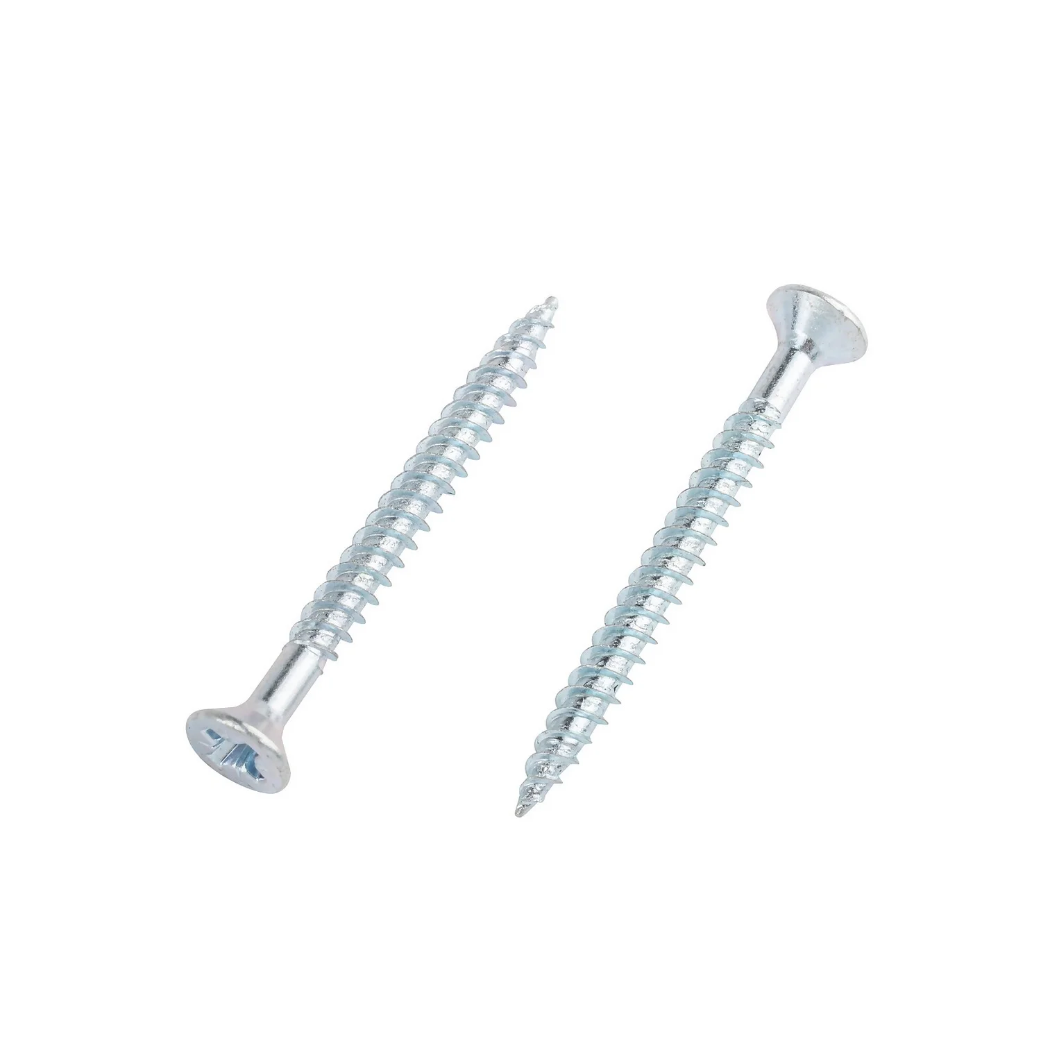 Homebase Zinc Plated Twin Thread Screw 3.5X40mm 100 Pack