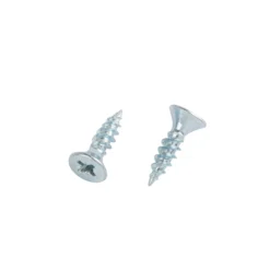 Homebase Zinc Plated Twin Thread Screw 5 X 20mm 25 Pack