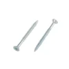 Homebase Zinc Plated Twin Thread Screw 5 X 50mm 25 Pack