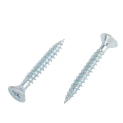 Homebase Zinc Plated Twin Thread Screw 5 X 40mm 25 Pack