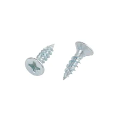 Homebase Zinc Plated Twin Thread Screw 4 X 16mm 25 Pack