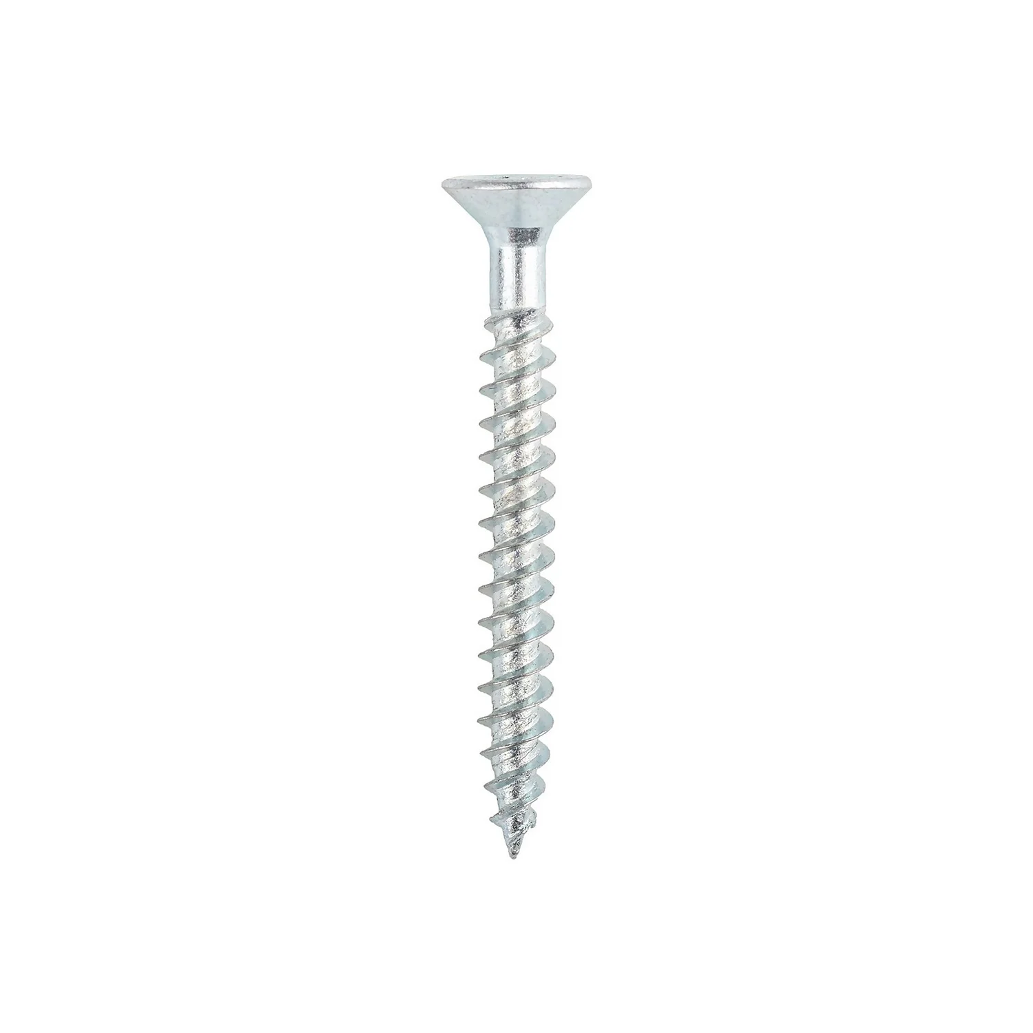 Homebase Zinc Plated Wood Screw Countersunk 4 X 40mm 10 Pack - Image 2