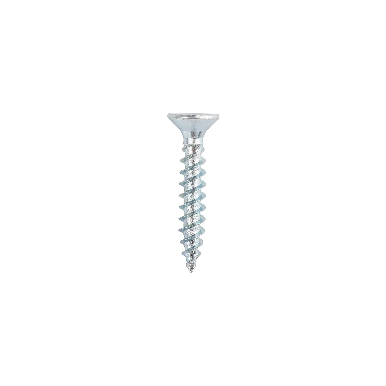 Homebase Zinc Plated Wood Screw Countersunk 4 X 25mm 10 Pack - Image 2
