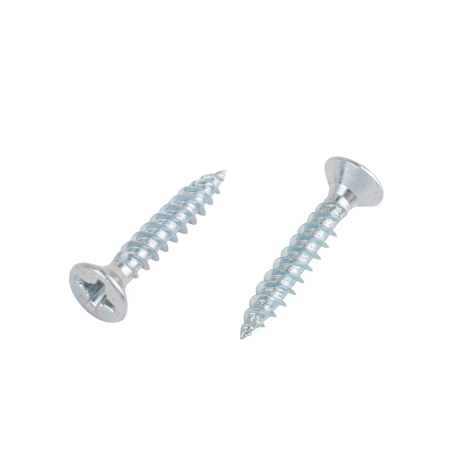 Homebase Zinc Plated Wood Screw Countersunk 4 X 25mm 10 Pack