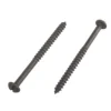 Homebase Black Wood Screw Round Head 5 X 65mm 10 Pack