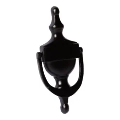 Victorian Door Knocker 250 X 75mm - Matt Black