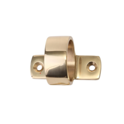 Standard Mounting Sash Window Lift Ring 32mm - Polished Brass