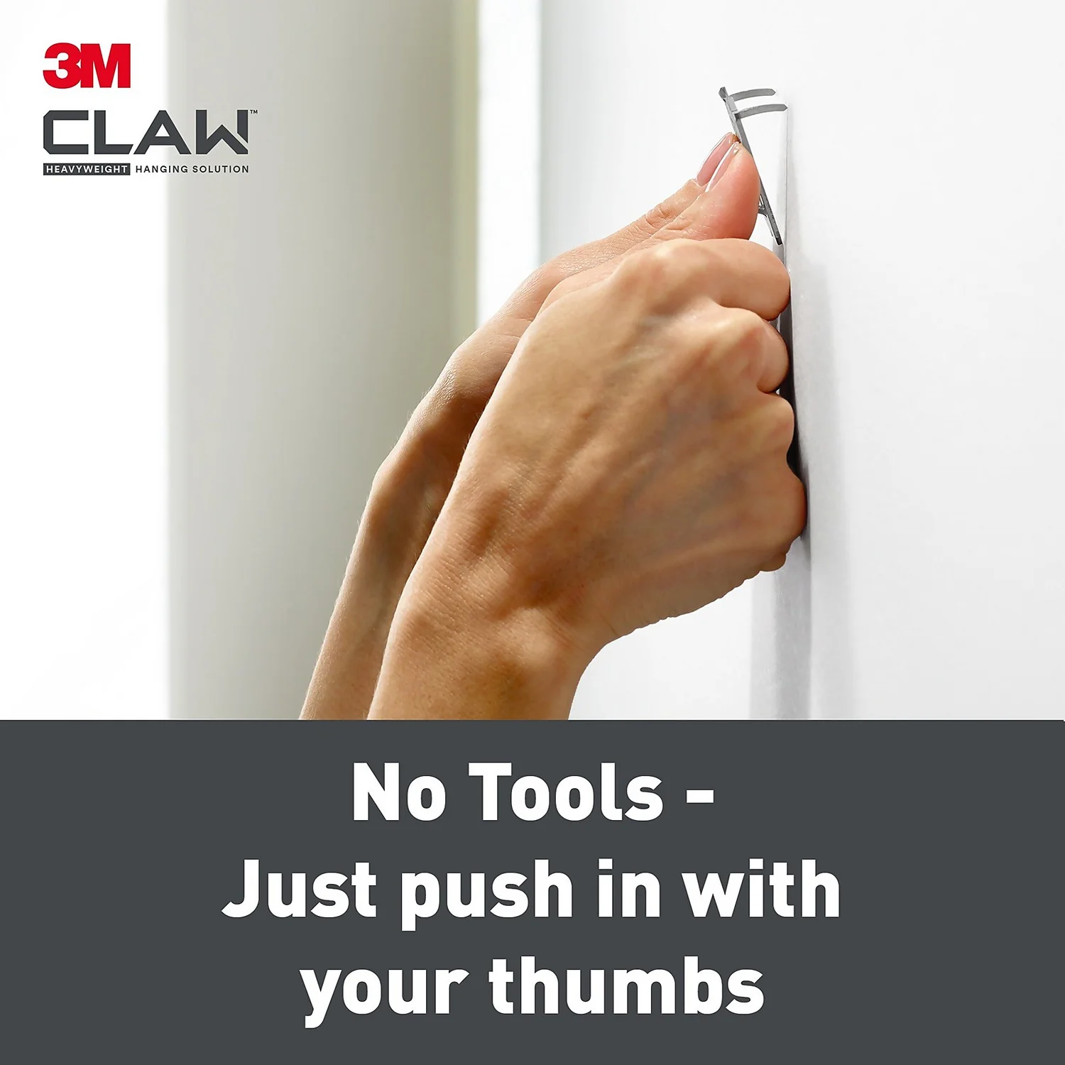 3M CLAW Drywall Picture Hanger 4 Pack - 7kg - Image 4