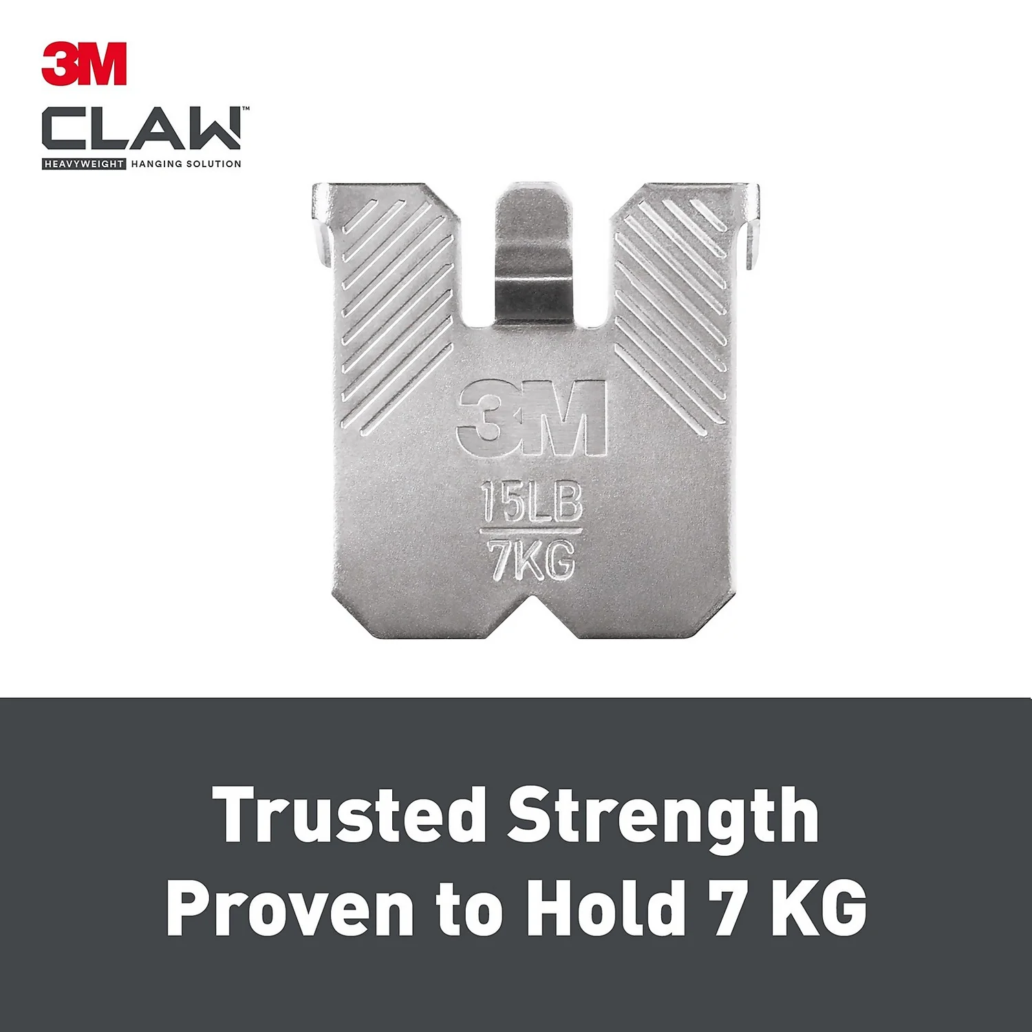 3M CLAW Drywall Picture Hanger 4 Pack - 7kg - Image 6